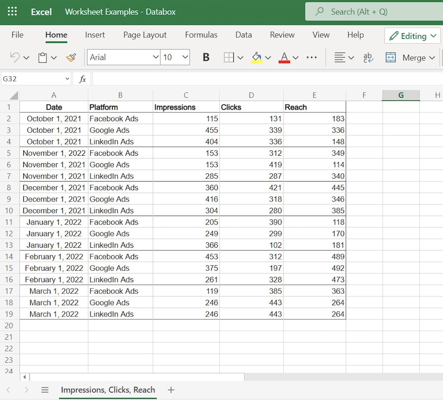 Overview: Metric Builder For Excel